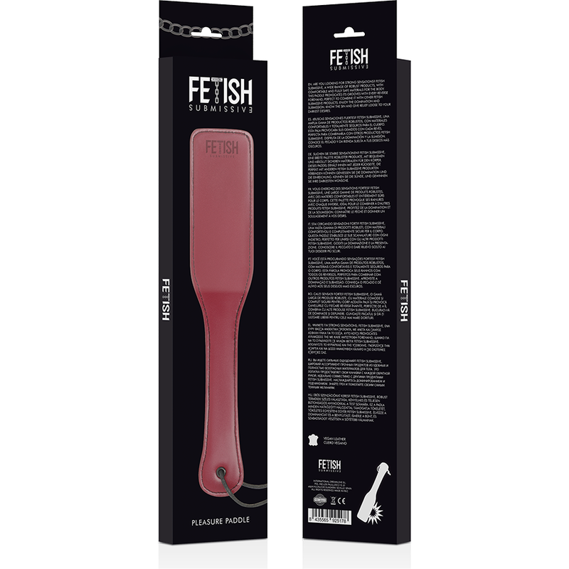 FETISH SUBMISSIVE DARK ROOM - FOUET EN CUIR VÉGÉTALIEN - Sensualia