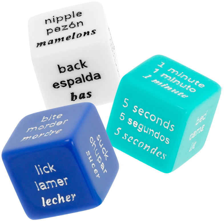WATERFEEL - JEU DE DÉS ÉROTIQUES ES/FR/EN - Sensualia