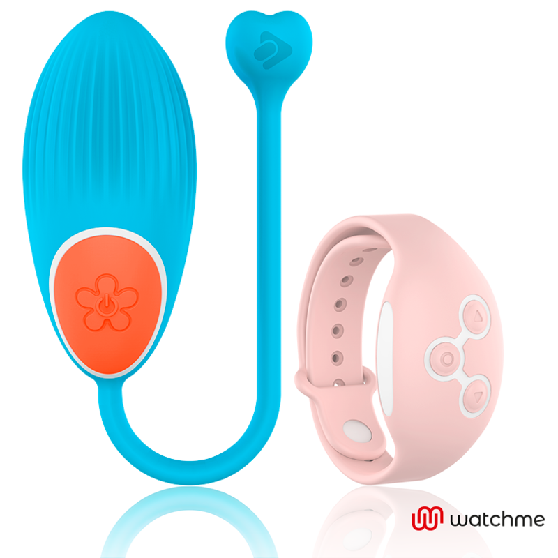 WEARWATCH - TÉLÉCOMMANDE WATCHME TECHNOLOGIE OEUF BLEU / ROSE - Sensualia