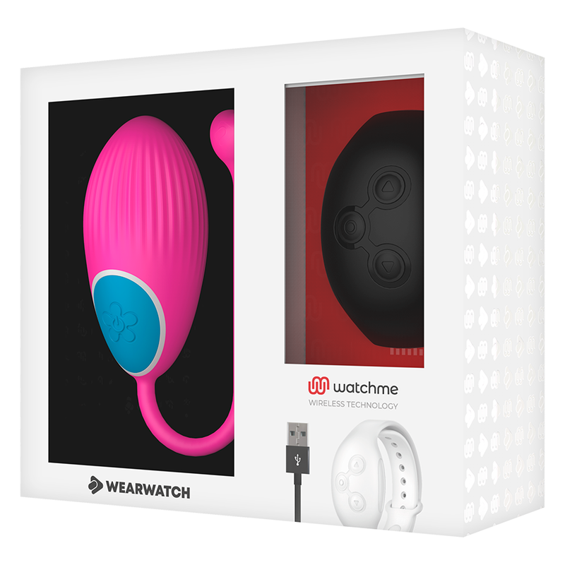 WEARWATCH - TÉLÉCOMMANDE WATCHME TECHNOLOGIE UF FUCHSIA / JET - Sensualia