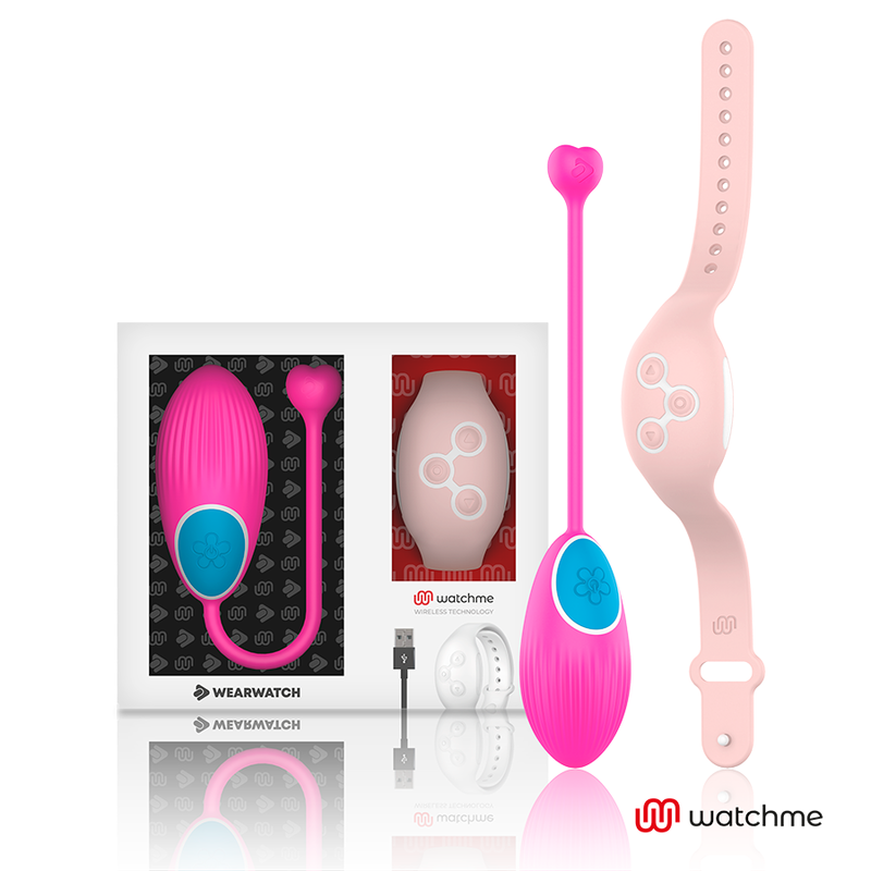 WEARWATCH - TÉLÉCOMMANDE WATCHME TECHNOLOGIE OEUF FUCHSIA / ROSE - Sensualia