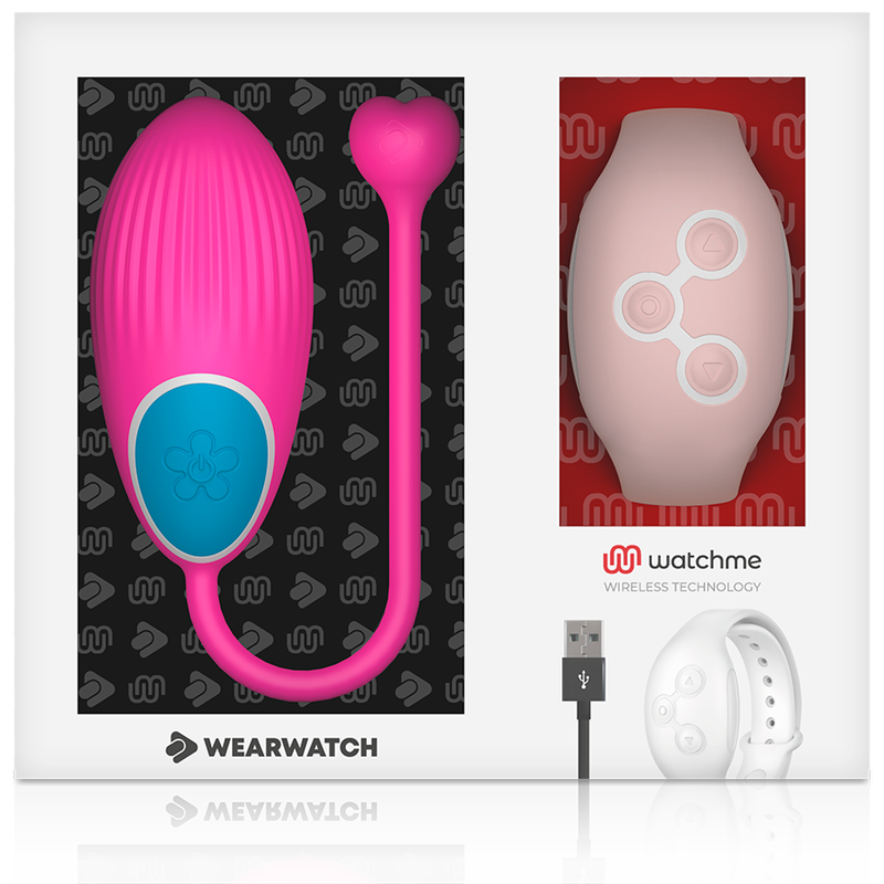 WEARWATCH - TÉLÉCOMMANDE WATCHME TECHNOLOGIE OEUF FUCHSIA / ROSE - Sensualia