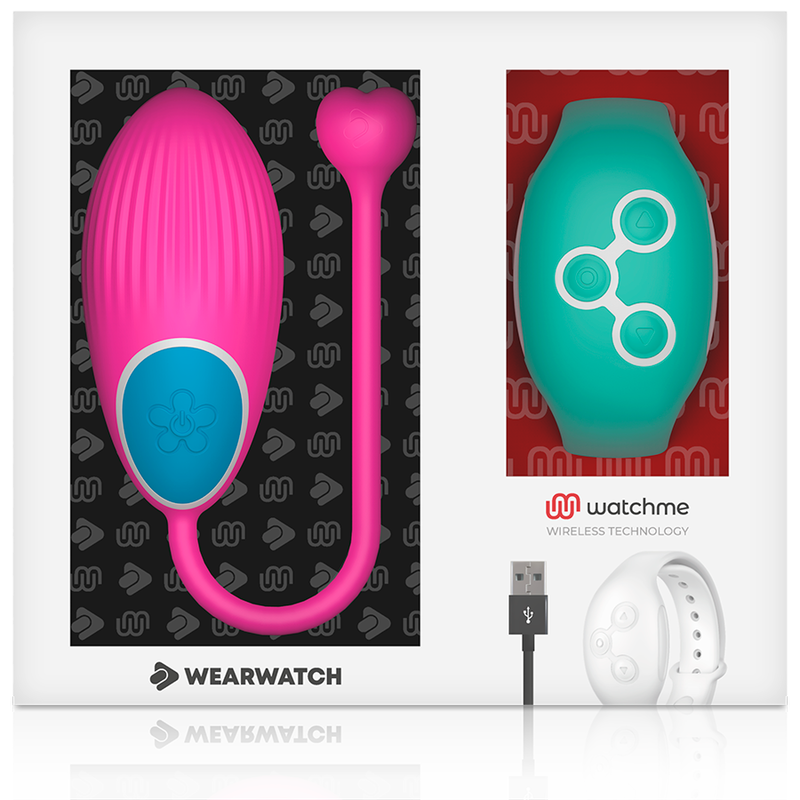WEARWATCH - WATCHME TECHNOLOGIE TÉLÉCOMMANDE UF FUCHSIA / EAU DE MER - Sensualia