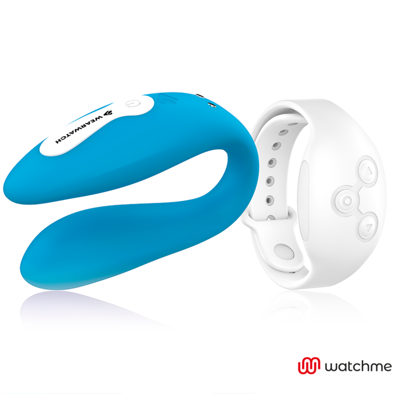WEARWATCH - WATCHME VIBRATEUR DOUBLE TECHNOLOGIE INDIGO/NEIGE - Sensualia