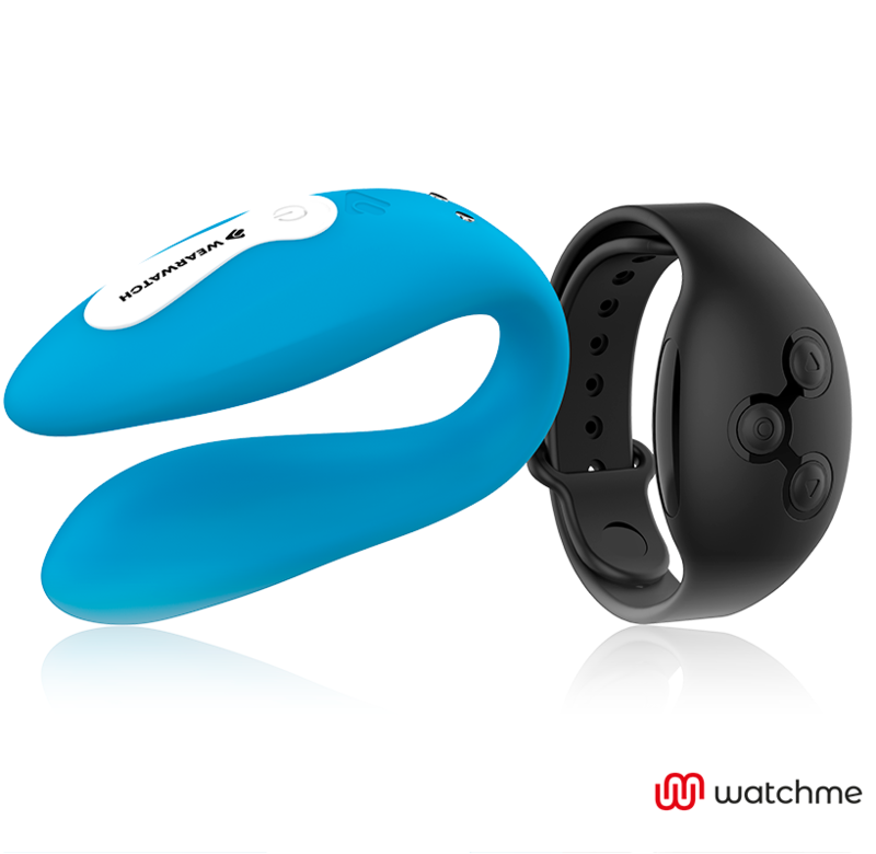 WEARWATCH - WATCHME VIBRATEUR DOUBLE TECHNOLOGIE INDIGO / JET - Sensualia