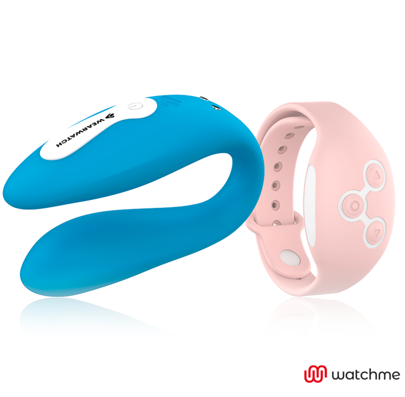 WEARWATCH - WATCHME VIBRATEUR DOUBLE TECHNOLOGIE INDIGO / ROSE - Sensualia