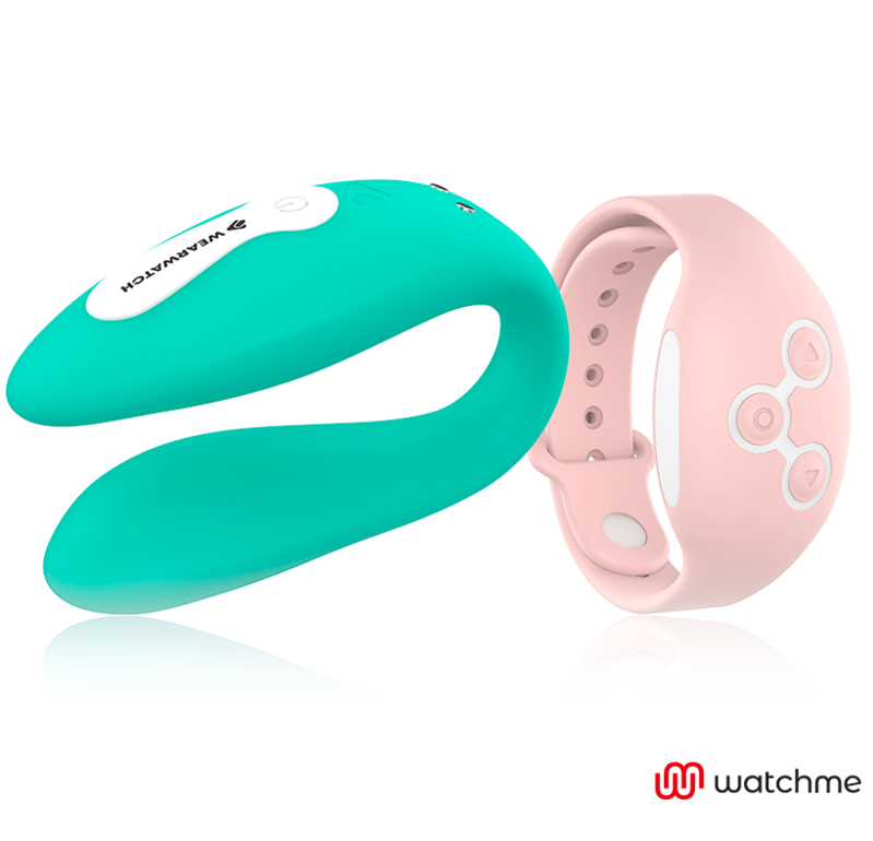 WEARWATCH - WATCHME VIBRATEUR DOUBLE TECHNOLOGIE EAU DE MER / ROSE - Sensualia