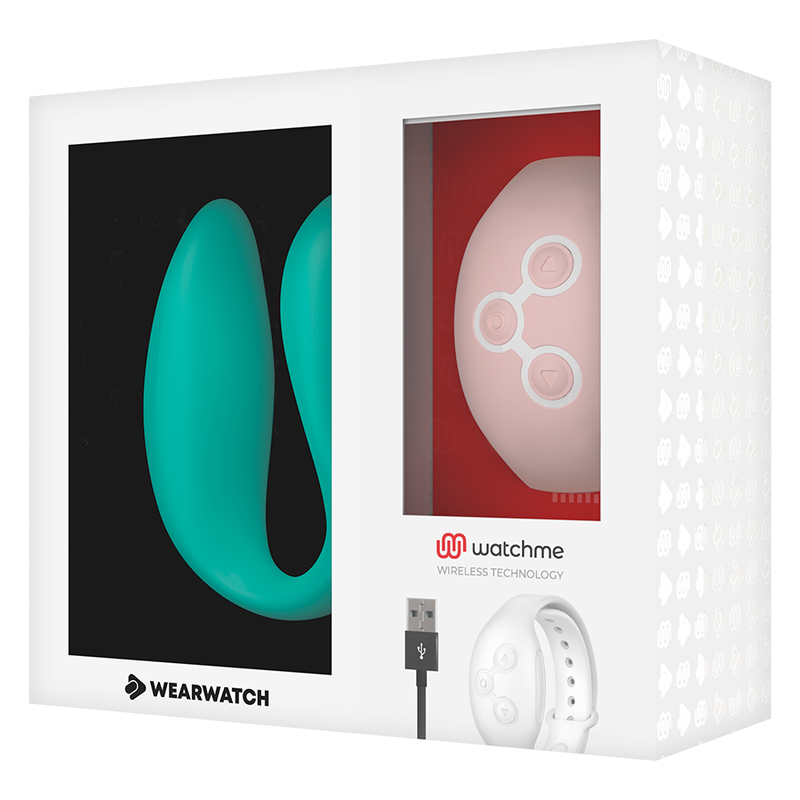 WEARWATCH - WATCHME VIBRATEUR DOUBLE TECHNOLOGIE EAU DE MER / ROSE - Sensualia