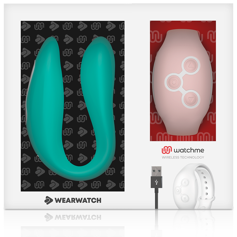 WEARWATCH - WATCHME VIBRATEUR DOUBLE TECHNOLOGIE EAU DE MER / ROSE - Sensualia
