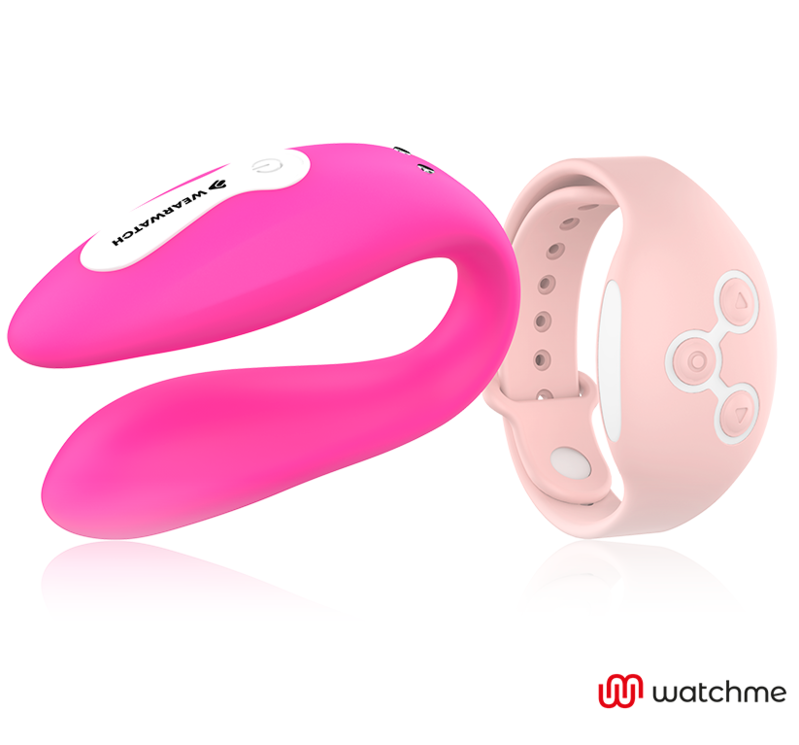 WEARWATCH - VIBRATEUR WATCHME DOUBLE TECHNOLOGIE FUCHSIA / ROSE - Sensualia