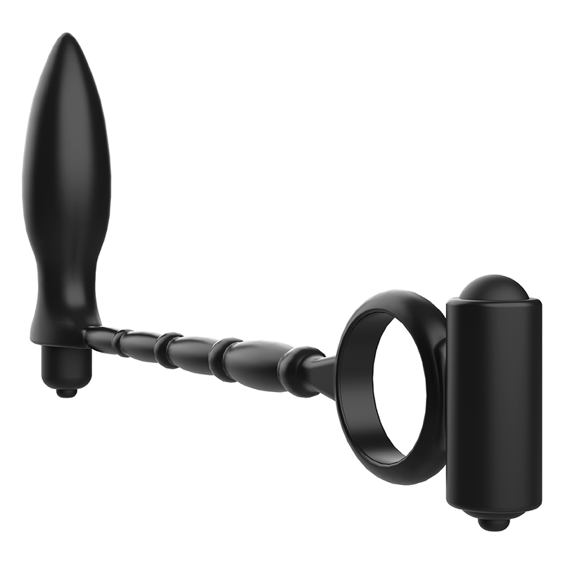 ADDICTED TOYS - PLUG ANAL AVEC ANNEAU VIBRANT - Sensualia
