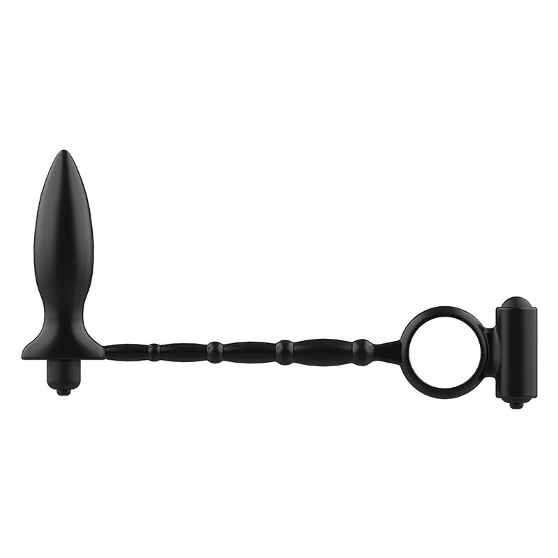 ADDICTED TOYS - PLUG ANAL AVEC ANNEAU VIBRANT - Sensualia