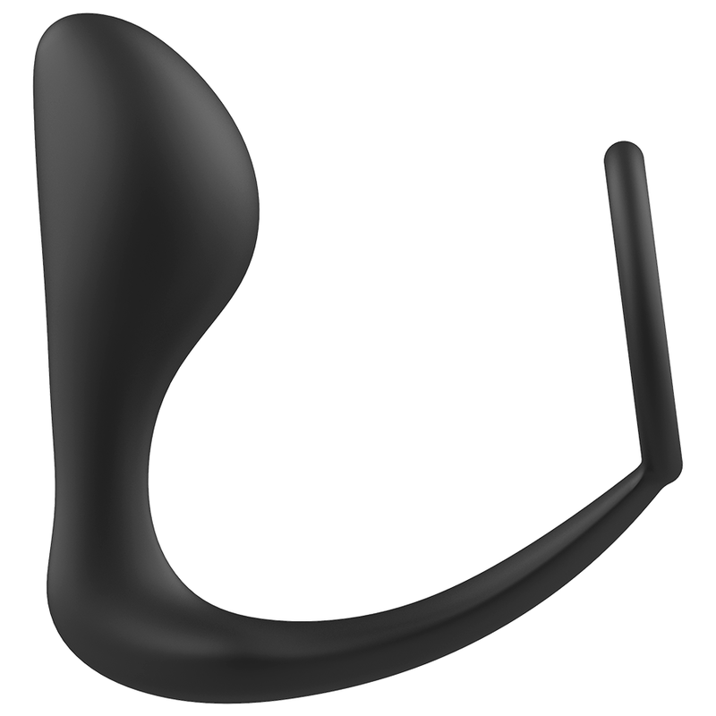 ADDICTED TOYS - PLUG ANAL AVEC ANNEAU EN SILICONE NOIR - Sensualia