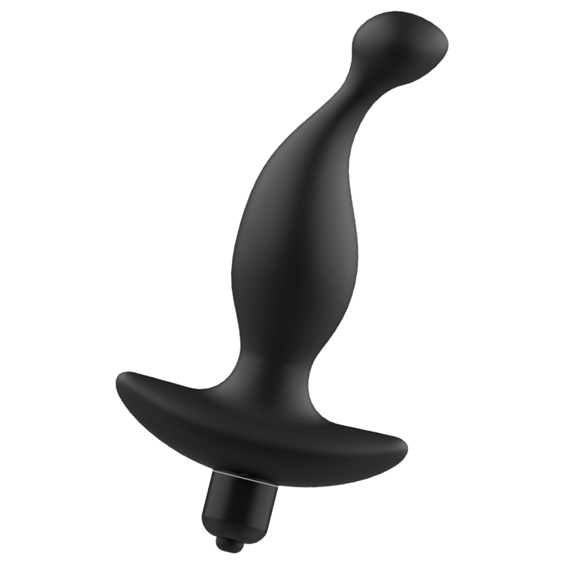 ADDICTED TOYS - MASSEUR ANAL AVEC VIBRATION NOIRE MODÈLE 1 - Sensualia