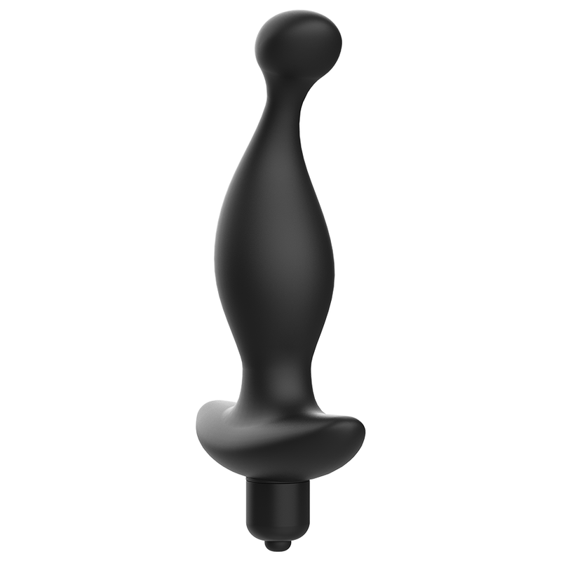 ADDICTED TOYS - MASSEUR ANAL AVEC VIBRATION NOIRE MODÈLE 1 - Sensualia