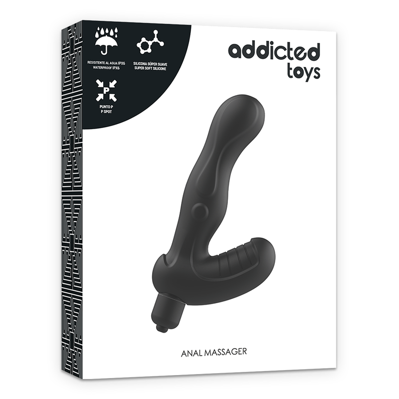ADDICTED TOYS - STIMULATEUR ANAL DE PROSTATE EN SILICONE P-SPOT VIBE - Sensualia