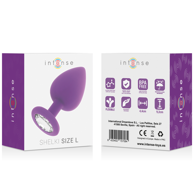 INTENSE - SHELKI L PLUG ANAL LILAS - Sensualia