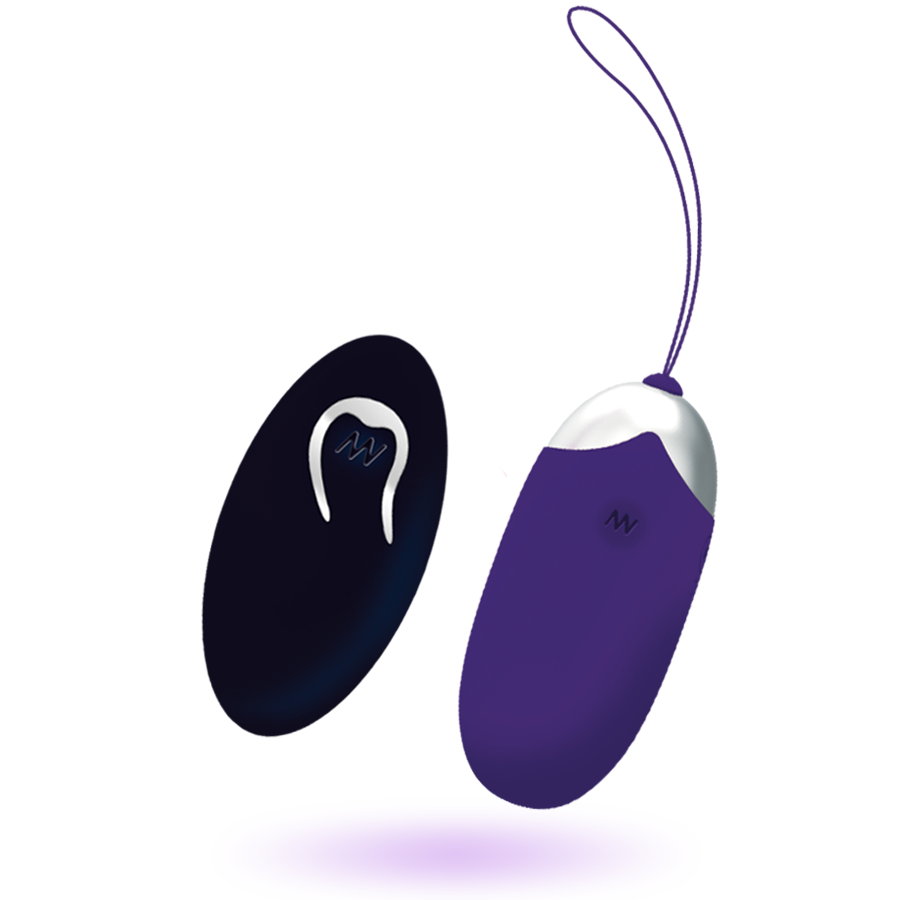 INTENSE - OEUF VIBRANT FLIPPY II AVEC TÉLÉCOMMANDE VIOLET - Sensualia