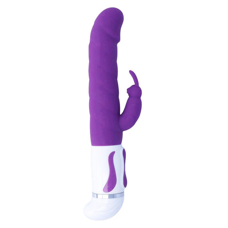 INTENSE - VIBRATEUR BOBBLE ROTATEUR SILICONE LILAS - Sensualia