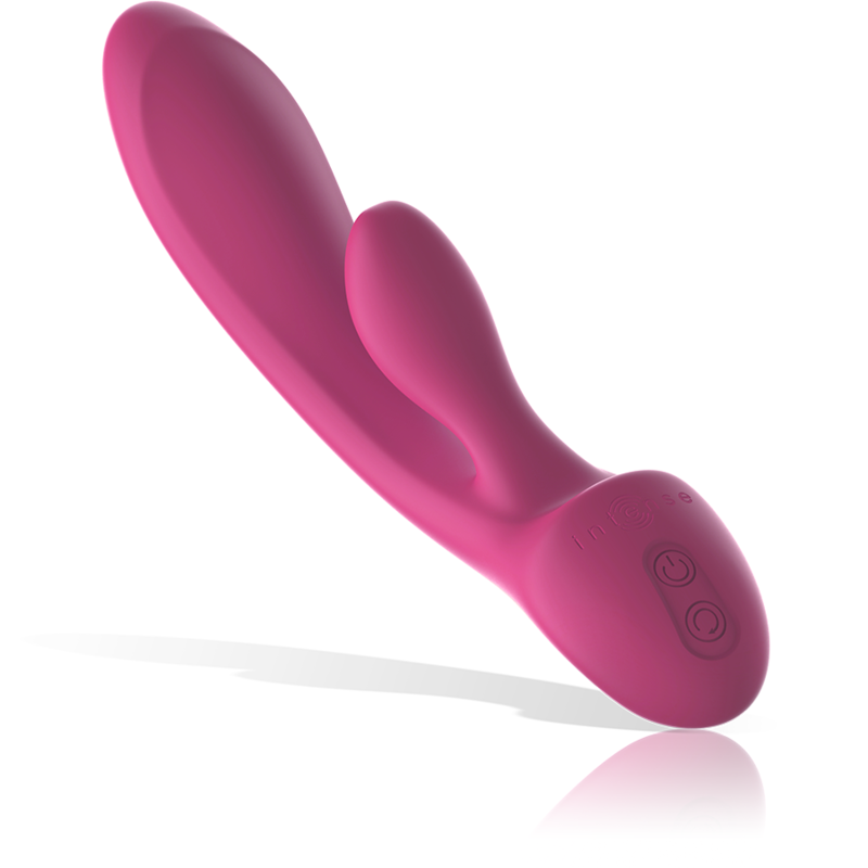 INTENSE - VIBRATEUR LUIGI RABBIT SILICONE LIQUIDE ROSE - Sensualia
