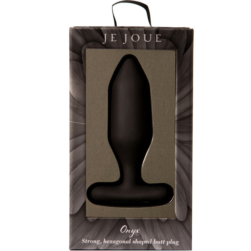 JE JOUE - VIBRATEUR PLUG ANAL ONYX NOIR - Sensualia
