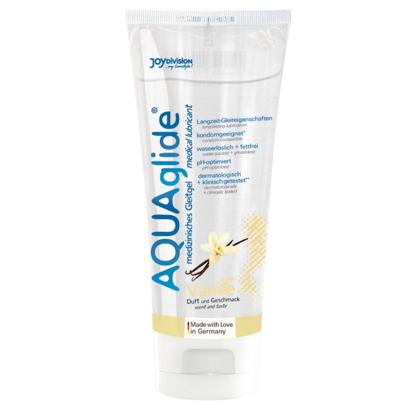 JOYDIVISION AQUAGLIDE - LUBRIFIANT A BASE D''EAU VANILLE 100 ML - Sensualia