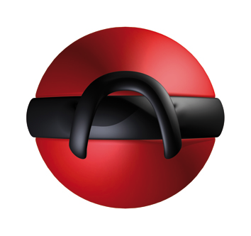 JOYDIVION JOYBALLS - BALLE SIMPLE ROUGE - Sensualia