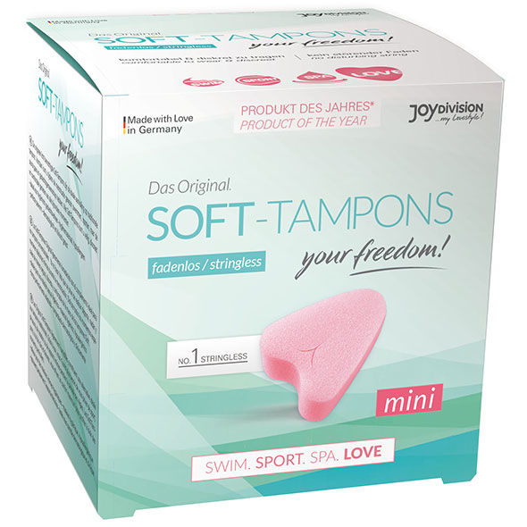 JOYDIVISION SOFT-TAMPONS - ORIGINAL SOFT-TAMPONS MINI 3 UDS - Sensualia