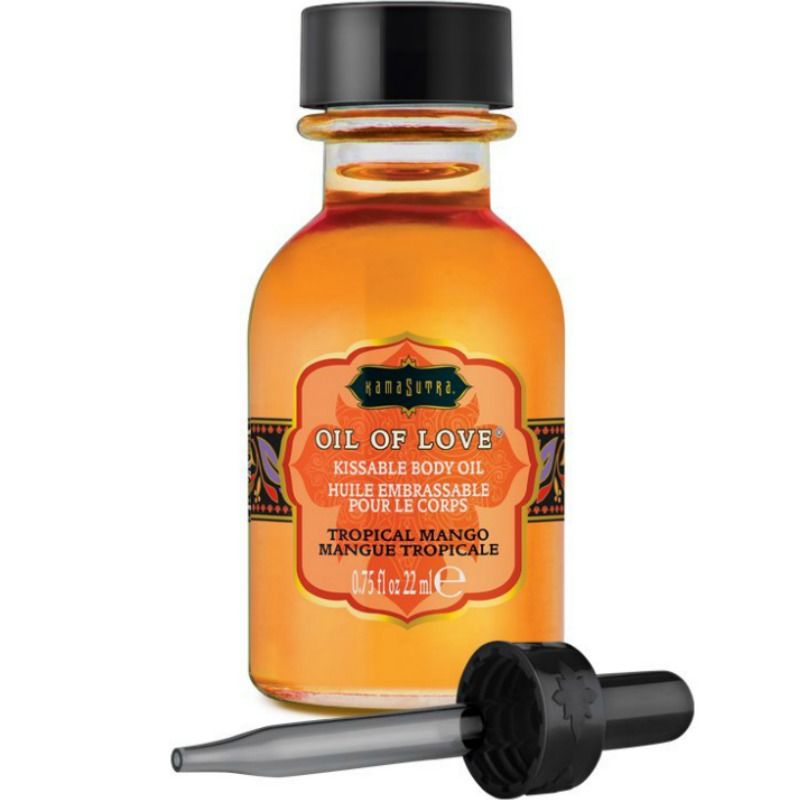 KAMASUTRA - HUILE COMESTIBLE MANGUE 22 ML - Sensualia