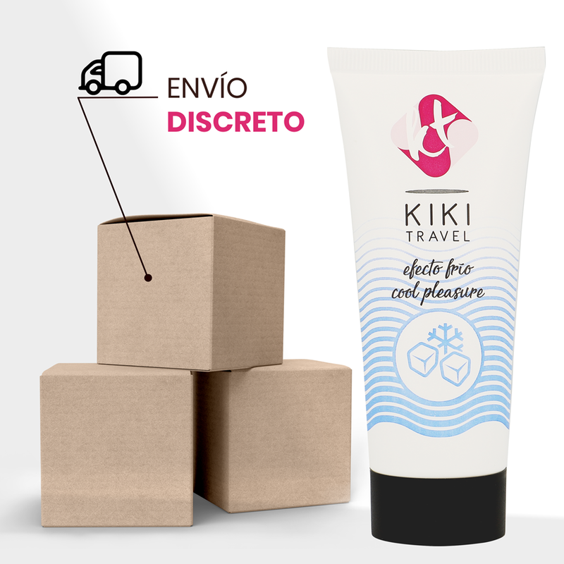 KIKÍ TRAVEL - LUBRIFIANT EFFET REFROIDISSANT 50 ML - Sensualia