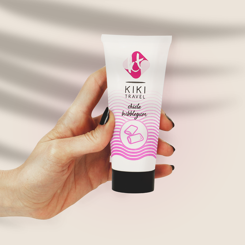 KIKÍ TRAVEL - LUBRIFIANT GOMME FRAISE 50 ML - Sensualia