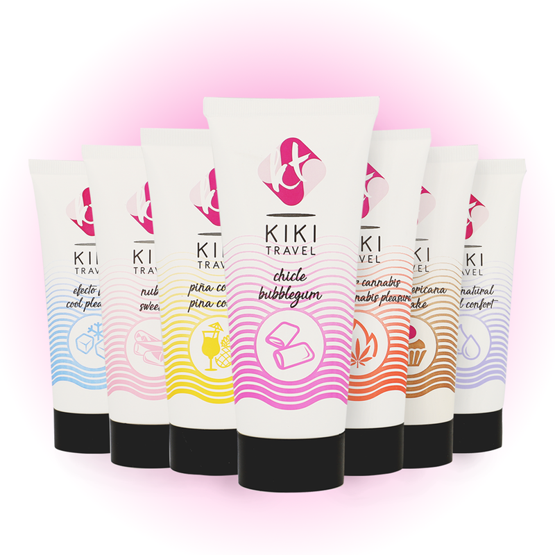 KIKÍ TRAVEL - LUBRIFIANT GOMME FRAISE 50 ML - Sensualia