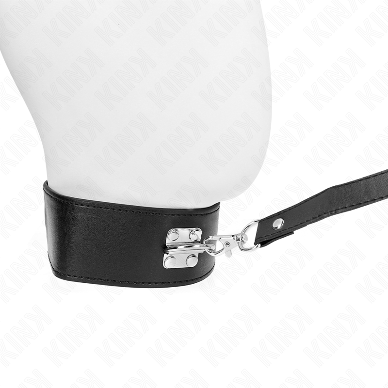 KINK - COLLIER AVEC CEINTURE 116 CM MODÈLE 2 RÉGLABLE 36-43 CM X 5 CM - Sensualia