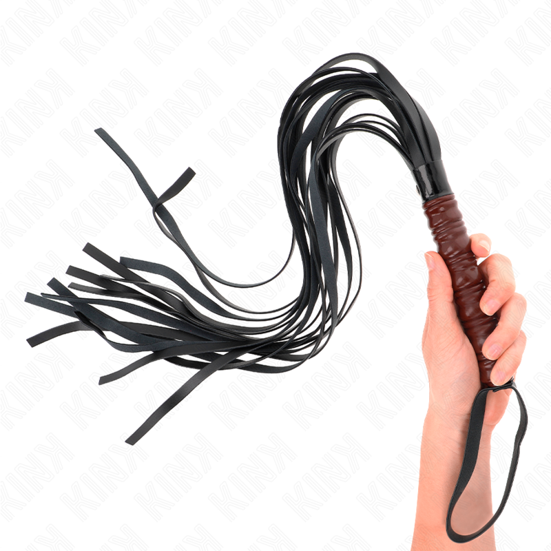 KINK - FOUET ACAJOU 53 CM - Sensualia