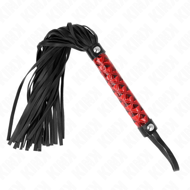 KINK - FOUET MOTIF DIAMANT 40 CM - Sensualia