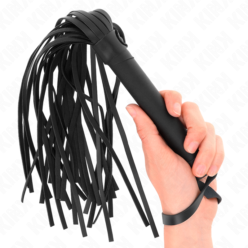 KINK - FOUET STYLE NÉOPRÈNE 48,5 CM - Sensualia