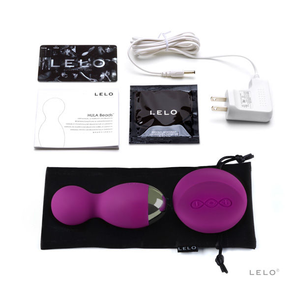 LELO - BADGE BOULES HULA ROSE PROFOND - Sensualia