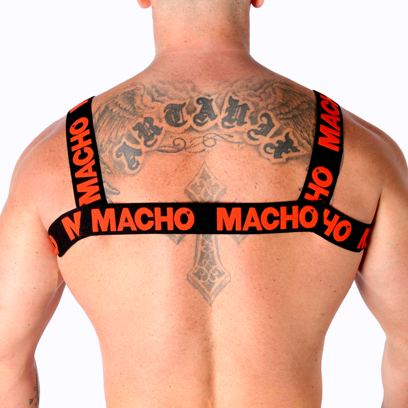 MACHO - HARNAIS DOUBLE ROUGE - Sensualia