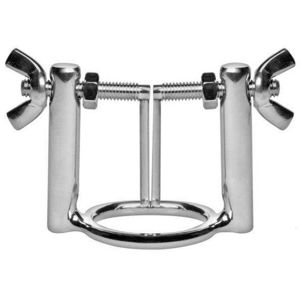 METAL HARD - ANNEAU DE GLAND AVEC PRESSE DILATATEUR URÉTRAL - Sensualia