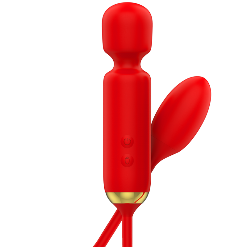 MIA - BAGUETTE DOUBLE PLAISIR TOSCANA + OEUF VIBRANT - Sensualia