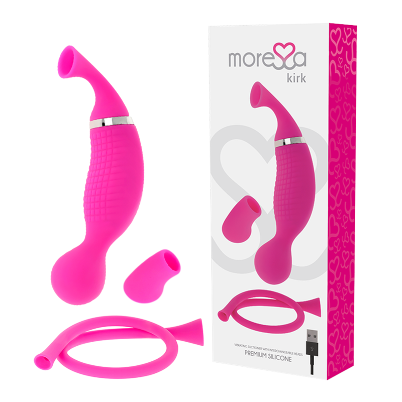 MORESSA - KIRK RECHARGEABLE EN SILICONE PREMIUM - Sensualia