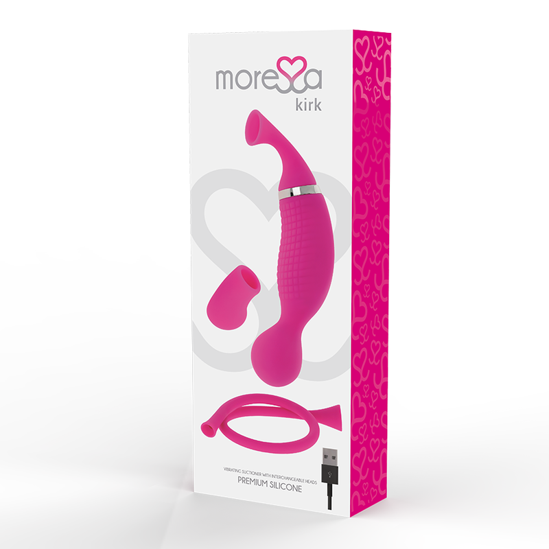 MORESSA - KIRK RECHARGEABLE EN SILICONE PREMIUM - Sensualia