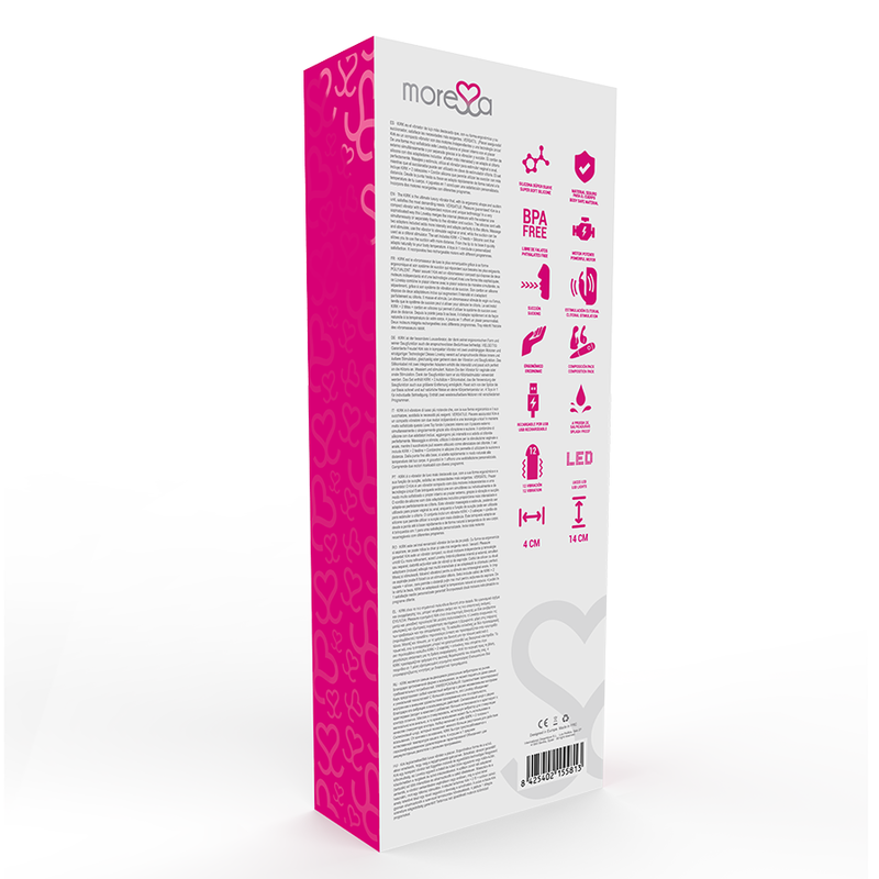MORESSA - KIRK RECHARGEABLE EN SILICONE PREMIUM - Sensualia
