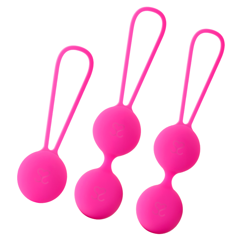 MORESSA - OSIAN SET PREMIUM SILICONE ROSE (Osian One - 51 g | Osian Two - 101 g | Osian Three 85 g) - Sensualia