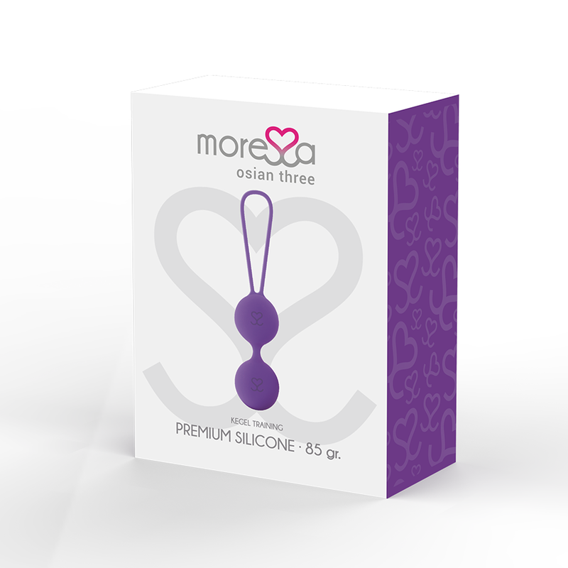 MORESSA - OSIAN TROIS SILICONE LILAS PREMIUM - Sensualia