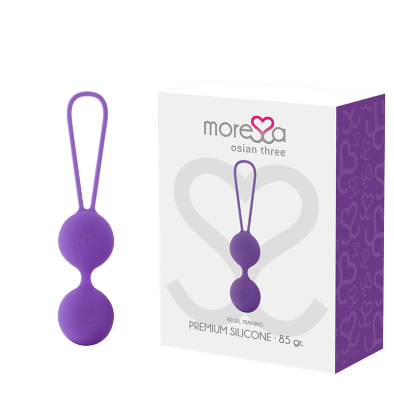 MORESSA - OSIAN TROIS SILICONE LILAS PREMIUM - Sensualia