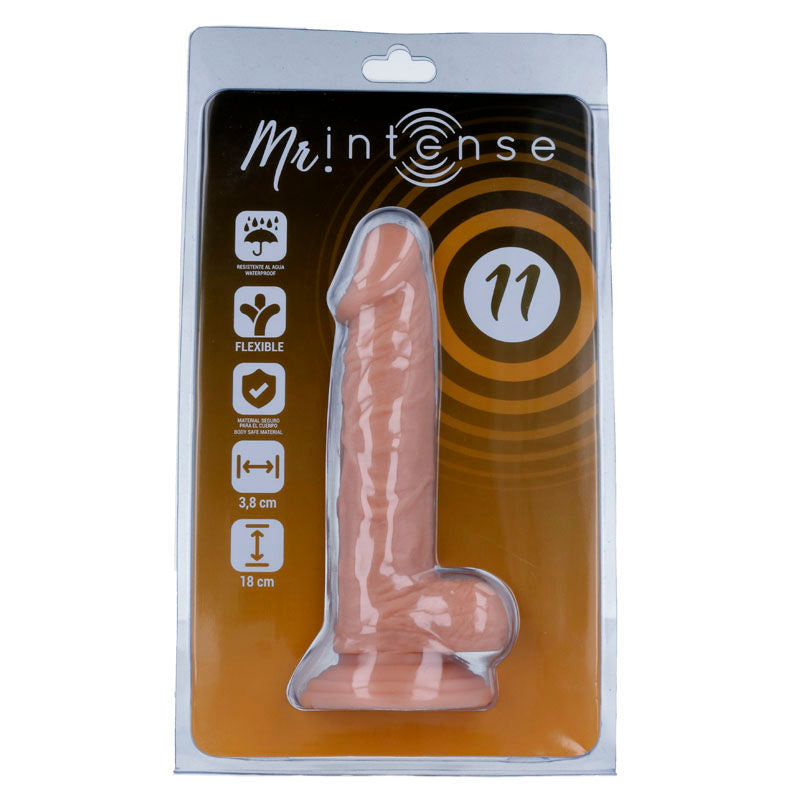 MR INTENSE - 11 PÉNIS RÉALISTE 18 CM -O- 3.8 CM - Sensualia