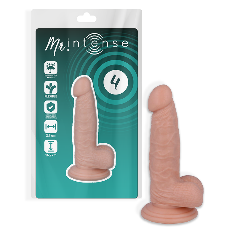 MR INTENSE - 4 PÉNIS RÉALISTE 16.2 CM -O- 3.1 CM - Sensualia