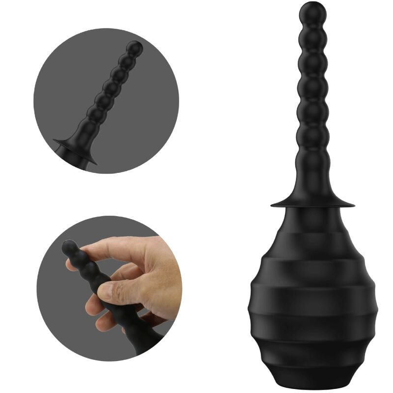 MR PLAY - PUISSANT VIBRATEUR TÉLÉCOMMANDE PLUG ANAL NOIR - Sensualia