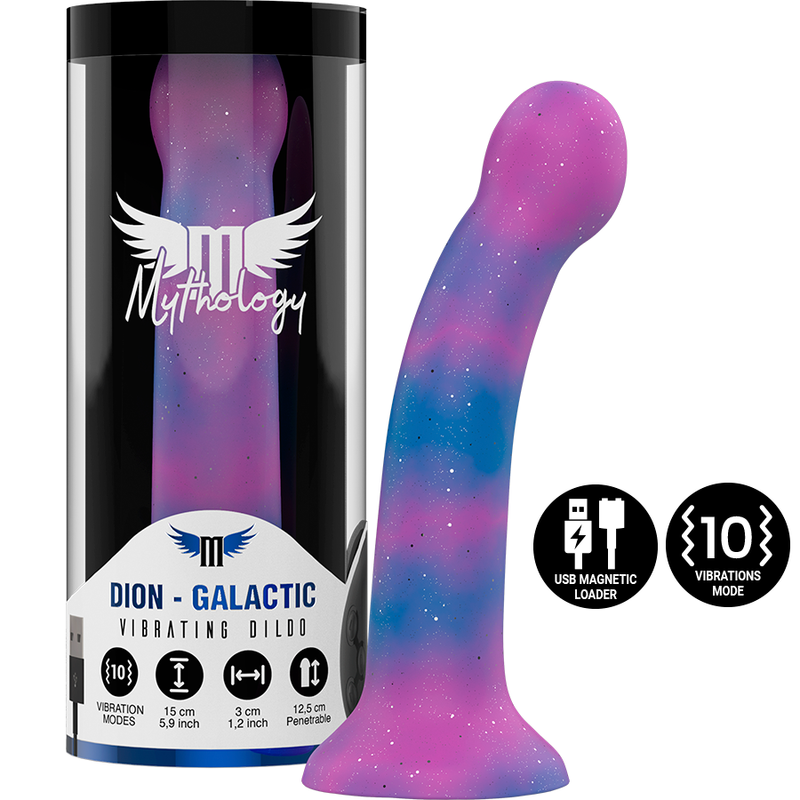 MYTHOLOGY - DION GALACTIC DILDO S - VIBRATEUR WATCHME TECHNOLOGIE SANS FIL COMPATIBLE - Sensualia